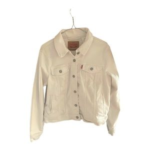 Levi’s Jean Jacket size XL White